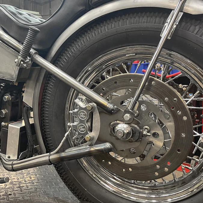 LOWBROW CUSTOMS HARDTAIL REAR CALIPER BRACKET
