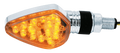 EU APPROVED CHROME LED TURN SIGNAL
