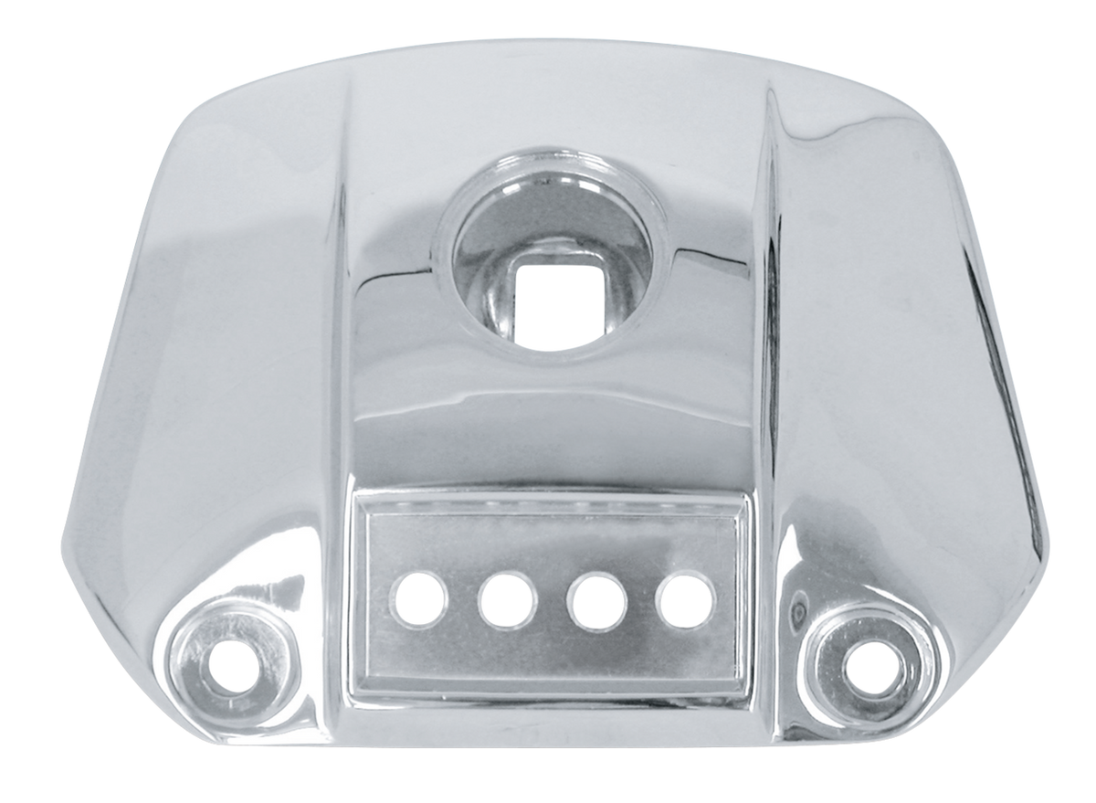 CHROME HEADLIGHT VISOR