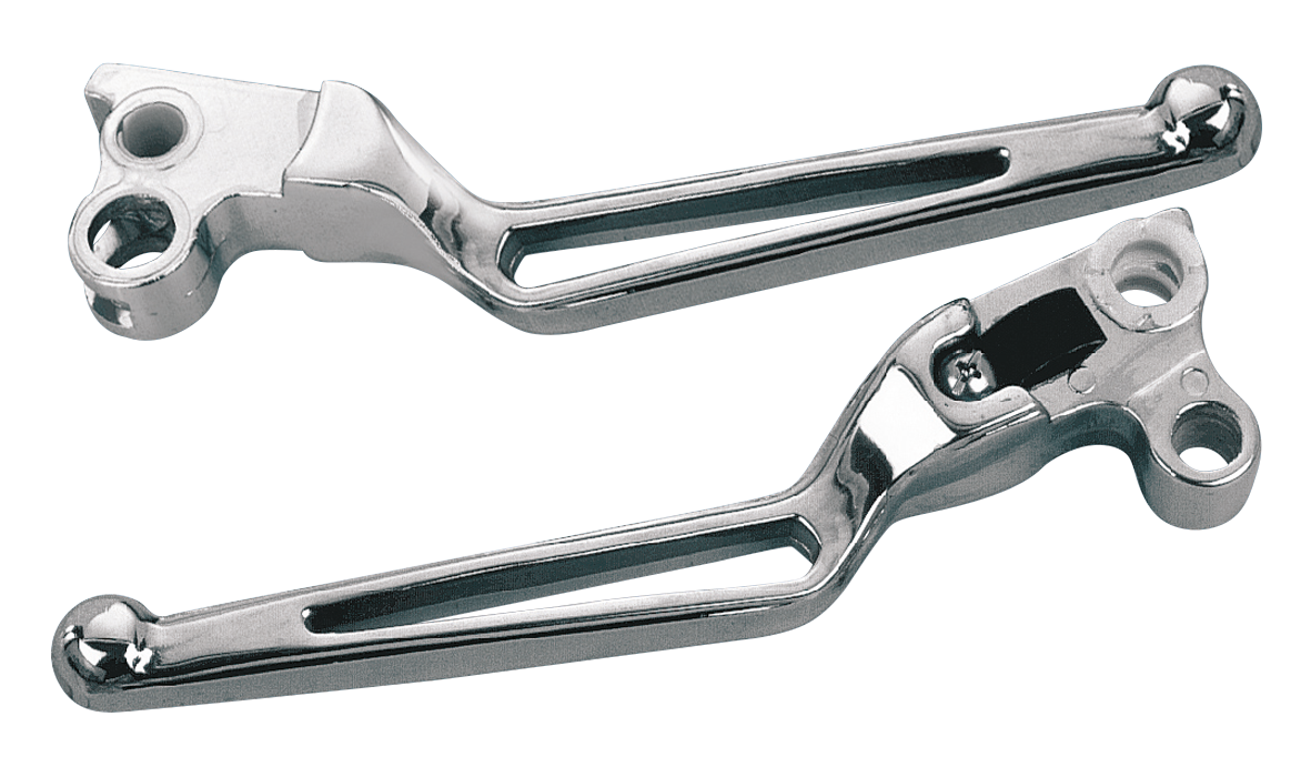 CHROME PLATED "STEALTH STYLE" CLUTCH & BRAKE LEVERS