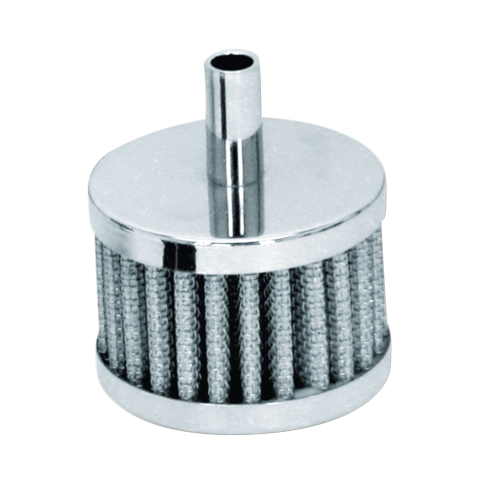 CHROME BREATHER FILTERS
