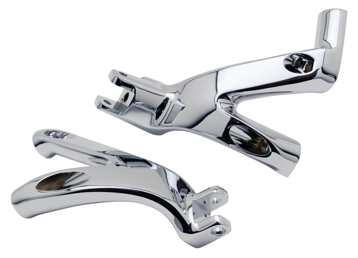 FLOORBOARD TO FOOT PEG CONVERSION BRACKETS FOR MILWAUKEE EIGHT SOFTAIL