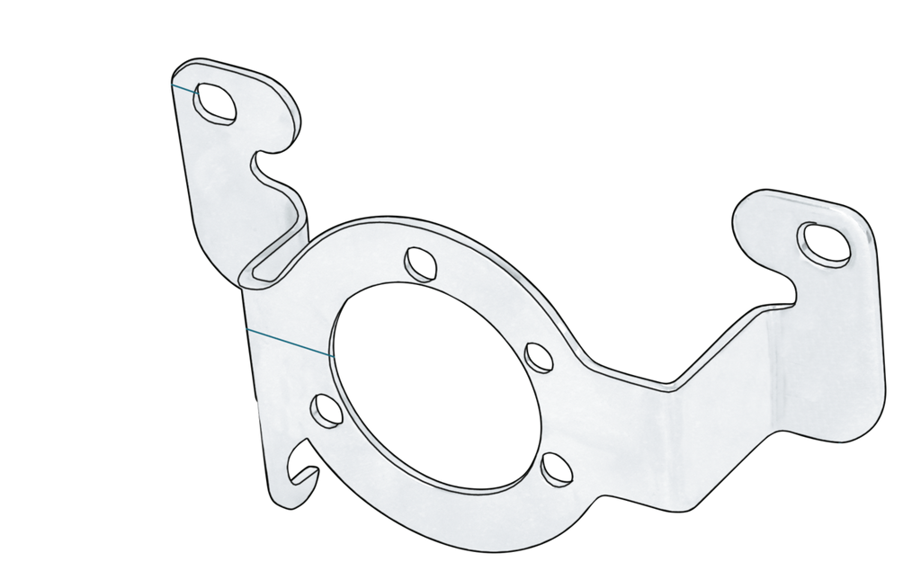 AIR CLEANER & CARBURATOR SUPPORT BRACKETS