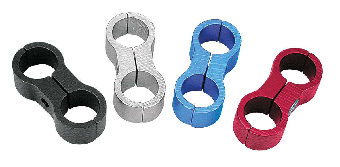 ANODIZED OIL AND FUEL LINE SEPARATORS