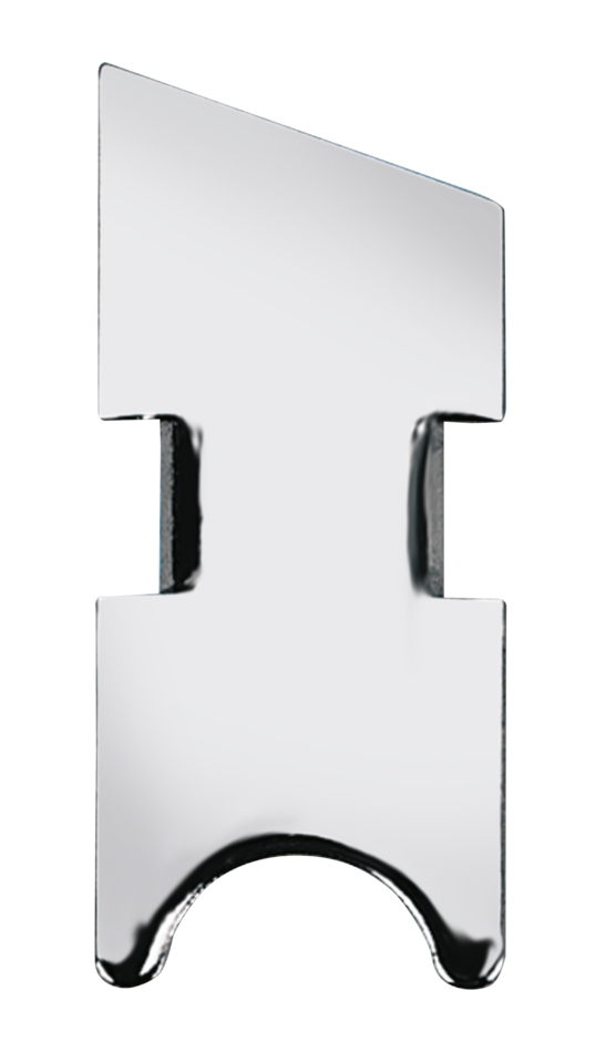 CHROME DASH SLOT SIDE TRIM