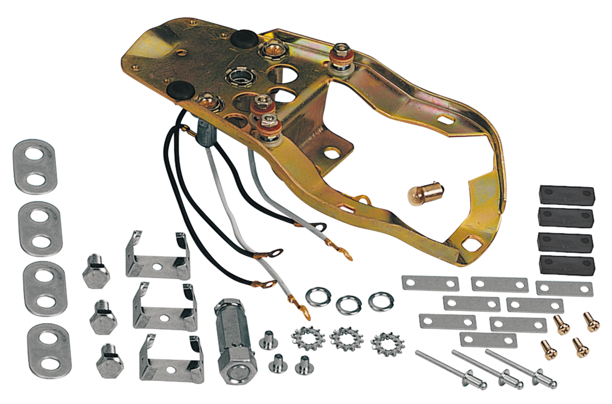 THREE-LIGHT DASH MOUNTING PLATE
