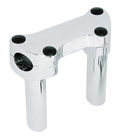 CHROME HANDLEBAR RISER AND CLAMP SETS
