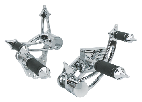 "GLADIATOR" BILLET ALUMINUM FORWARD CONTROL KITS FOR FX, FL AND SOFTAIL