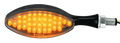 EU APPROVED BLACK LED TURN SIGNAL