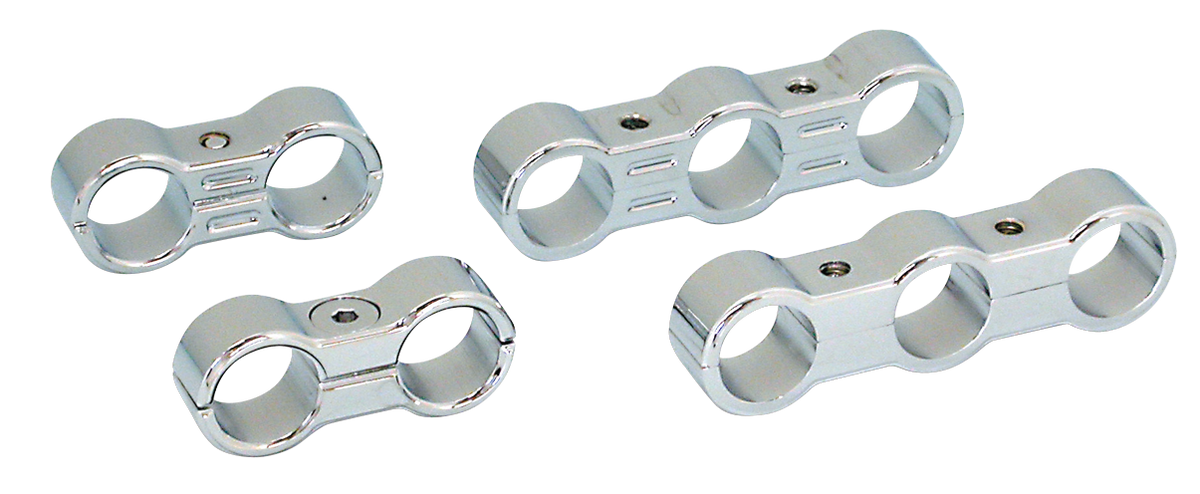 BILLET OIL LINE, FUEL LINE HOSE AND PLUG WIRE SEPARATORS