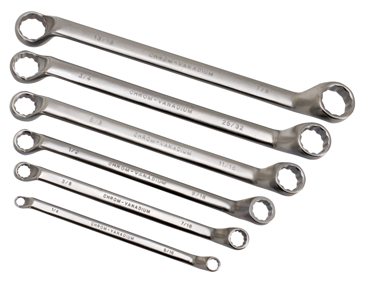 INCH SIZES BOX WRENCH SET