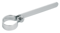 CHROME PIPE AND MUFFLER CLAMPS
