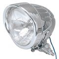 CHROME LONG BODY BOTTOM MOUNT 4 1/2" SPOTLIGHT