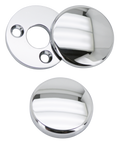CHROME STEERING LOCK COVER FLHR ROAD KING